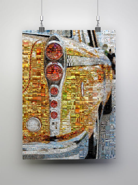 Stunning Mosaic Artwork: Captivating Collage of Colorful Images for Your Home or Office Decor