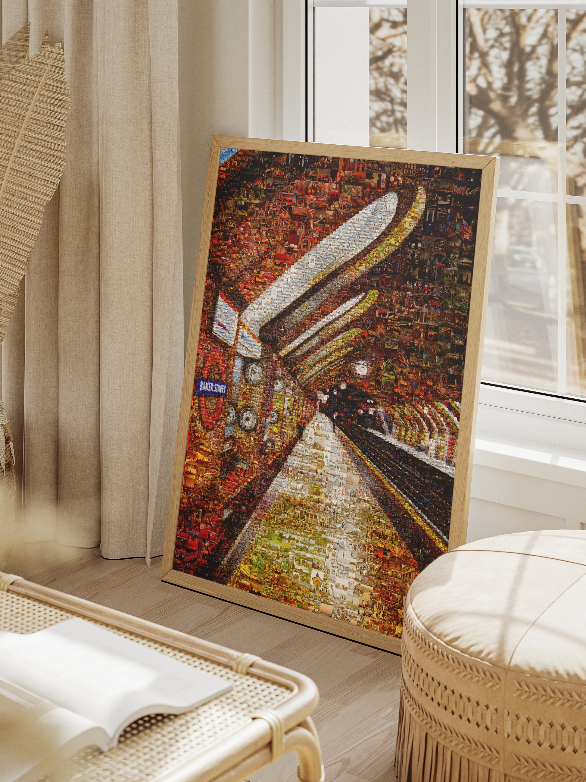 Stunning London Mosaic Art - Baker Street Subway Station Artwork for Home Decor AtelierMosaics