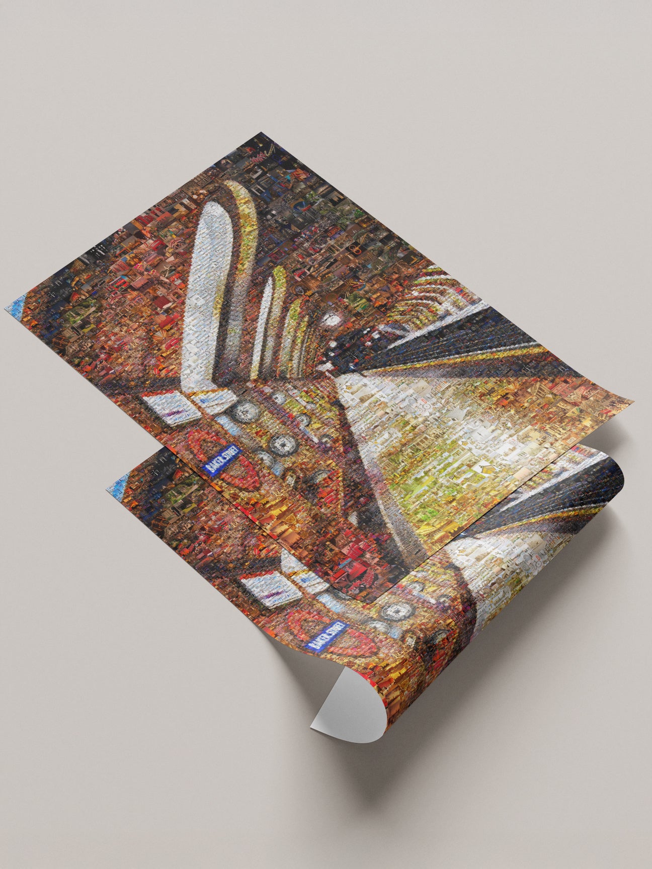 Stunning London Mosaic Art - Baker Street Subway Station Artwork for Home Decor AtelierMosaics
