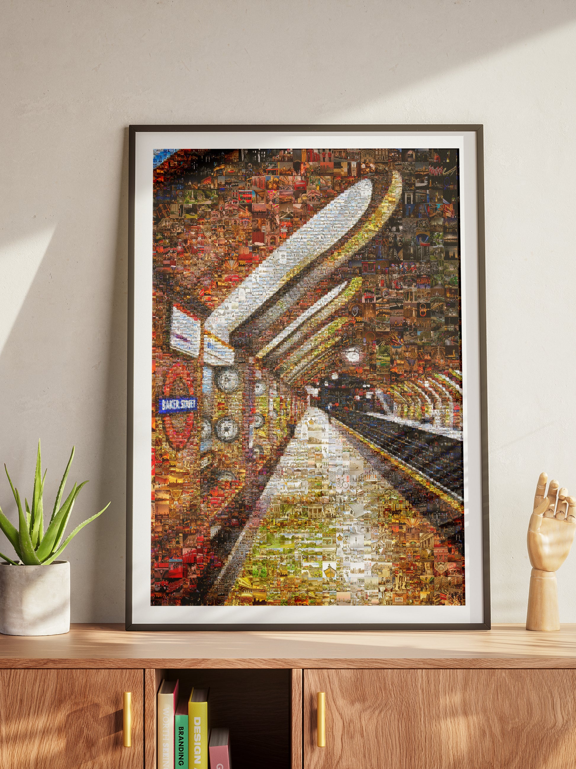 Stunning London Mosaic Art - Baker Street Subway Station Artwork for Home Decor AtelierMosaics