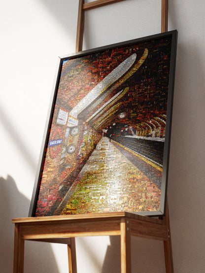 Stunning London Mosaic Art - Baker Street Subway Station Artwork for Home Decor AtelierMosaics