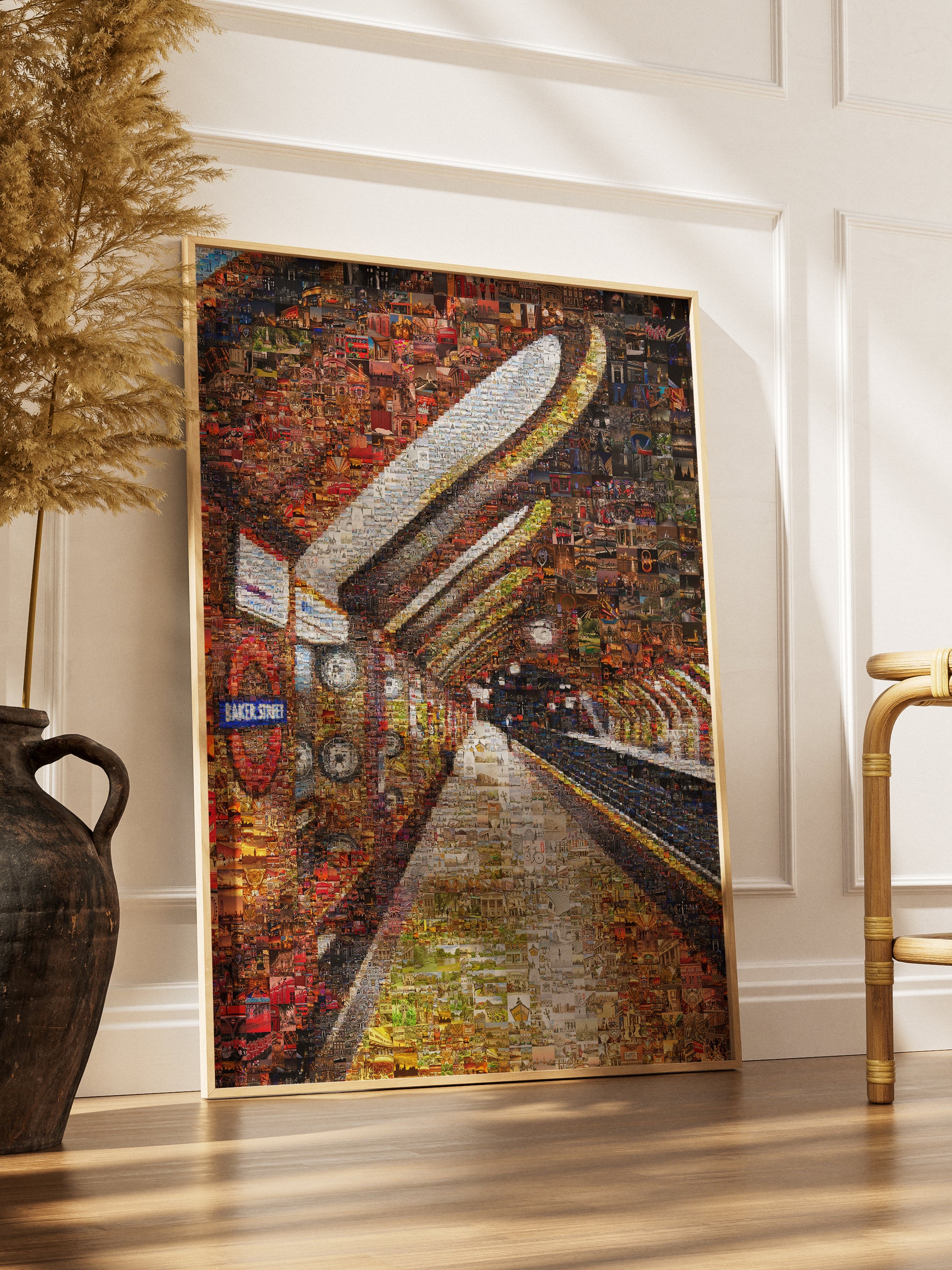 Stunning London Mosaic Art - Baker Street Subway Station Artwork for Home Decor AtelierMosaics