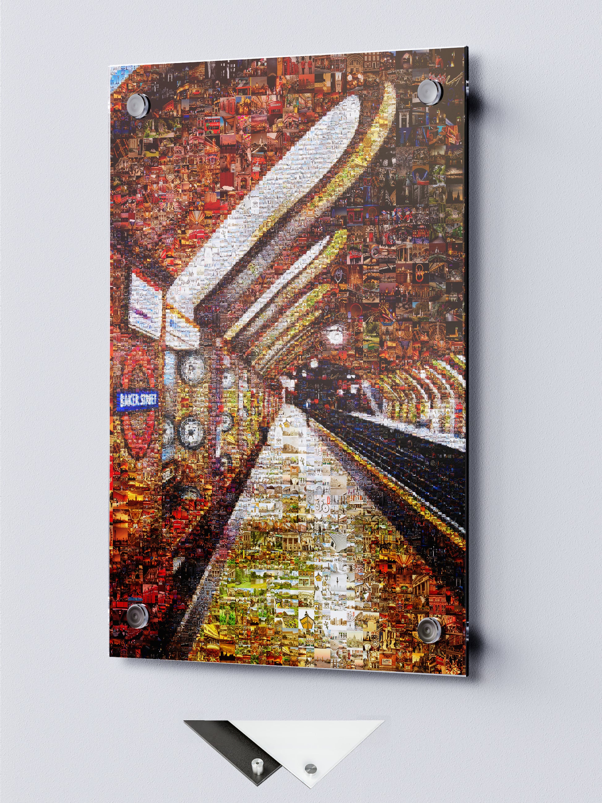 Stunning London Mosaic Art - Baker Street Subway Station Artwork for Home Decor AtelierMosaics