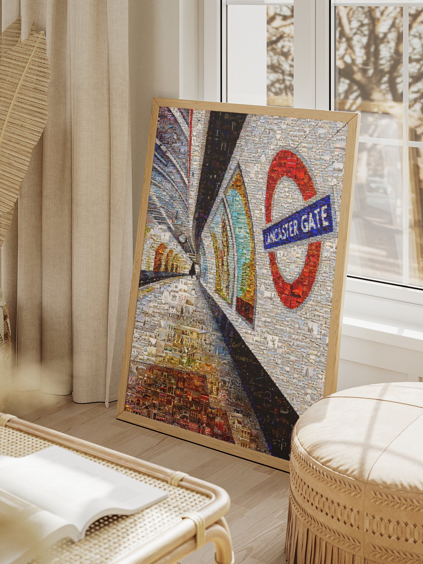 Stunning London Mosaic Art - Lancaster Gate Underground Station Artwork AtelierMosaics