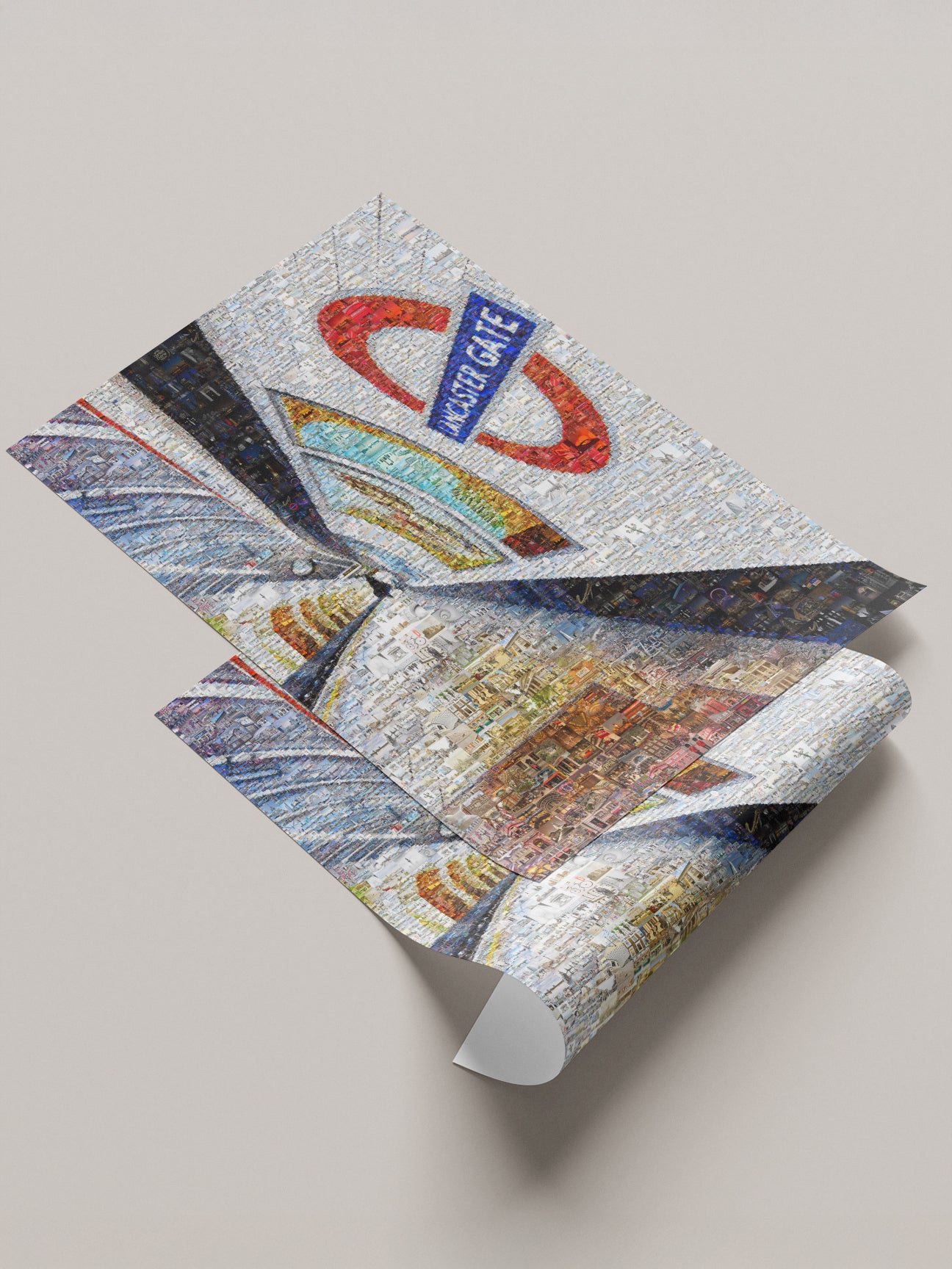 Stunning London Mosaic Art - Lancaster Gate Underground Station Artwork AtelierMosaics