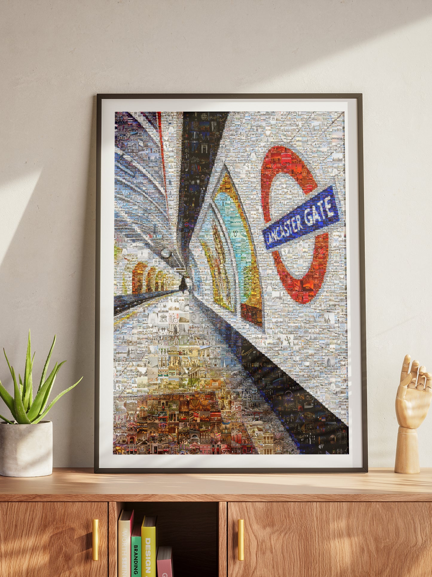 Stunning London Mosaic Art - Lancaster Gate Underground Station Artwork AtelierMosaics