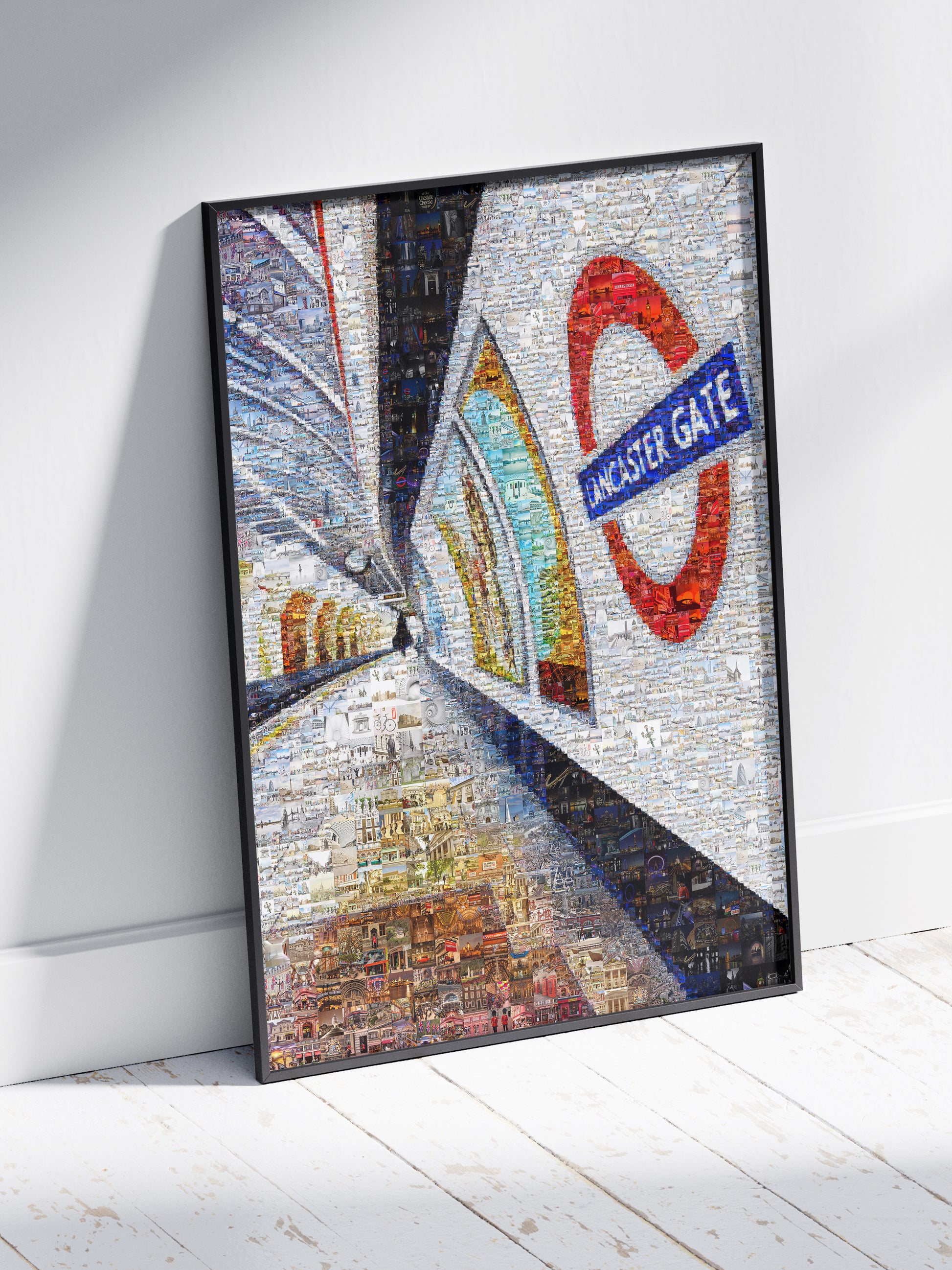 Stunning London Mosaic Art - Lancaster Gate Underground Station Artwork AtelierMosaics
