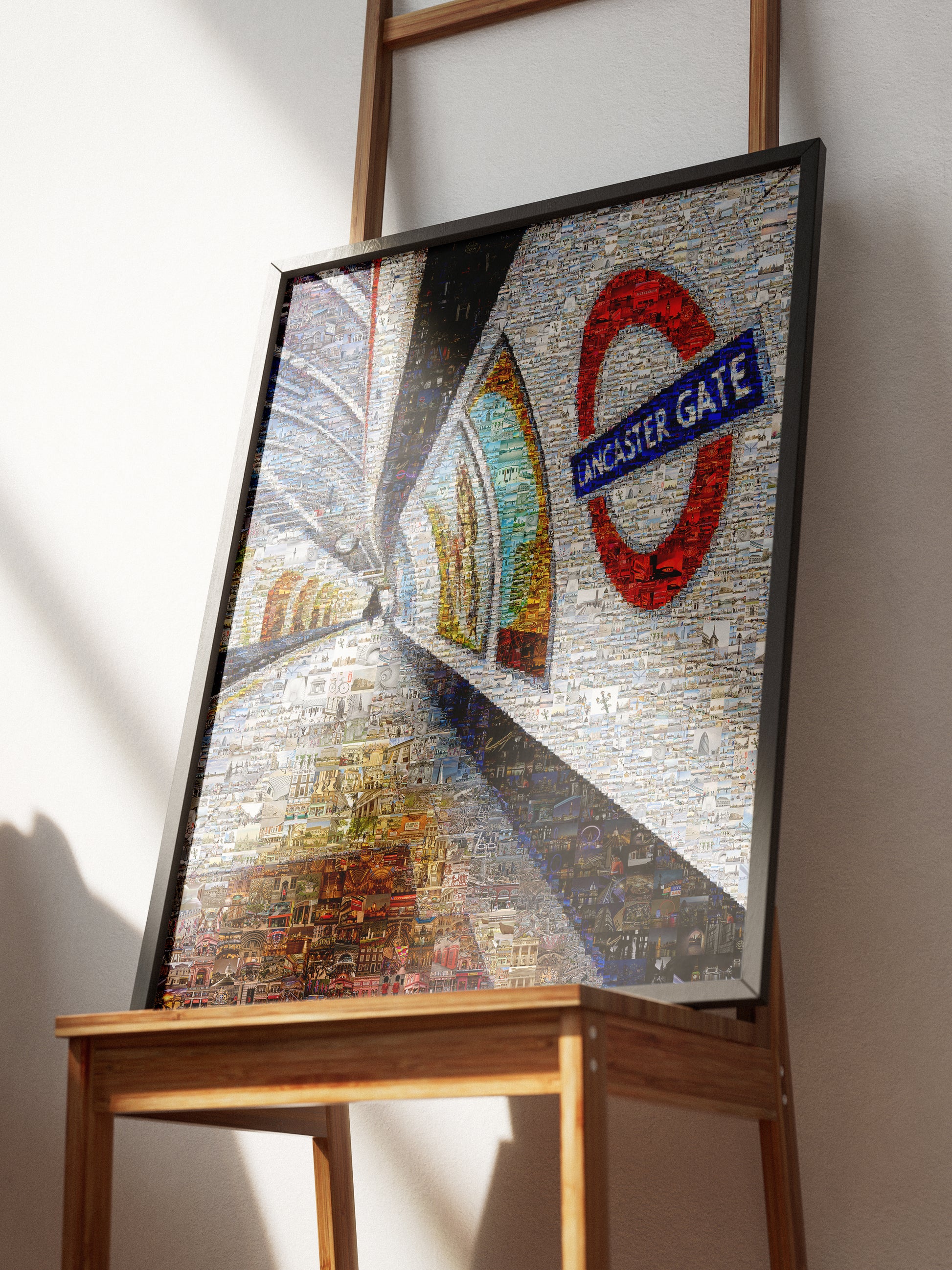 Stunning London Mosaic Art - Lancaster Gate Underground Station Artwork AtelierMosaics