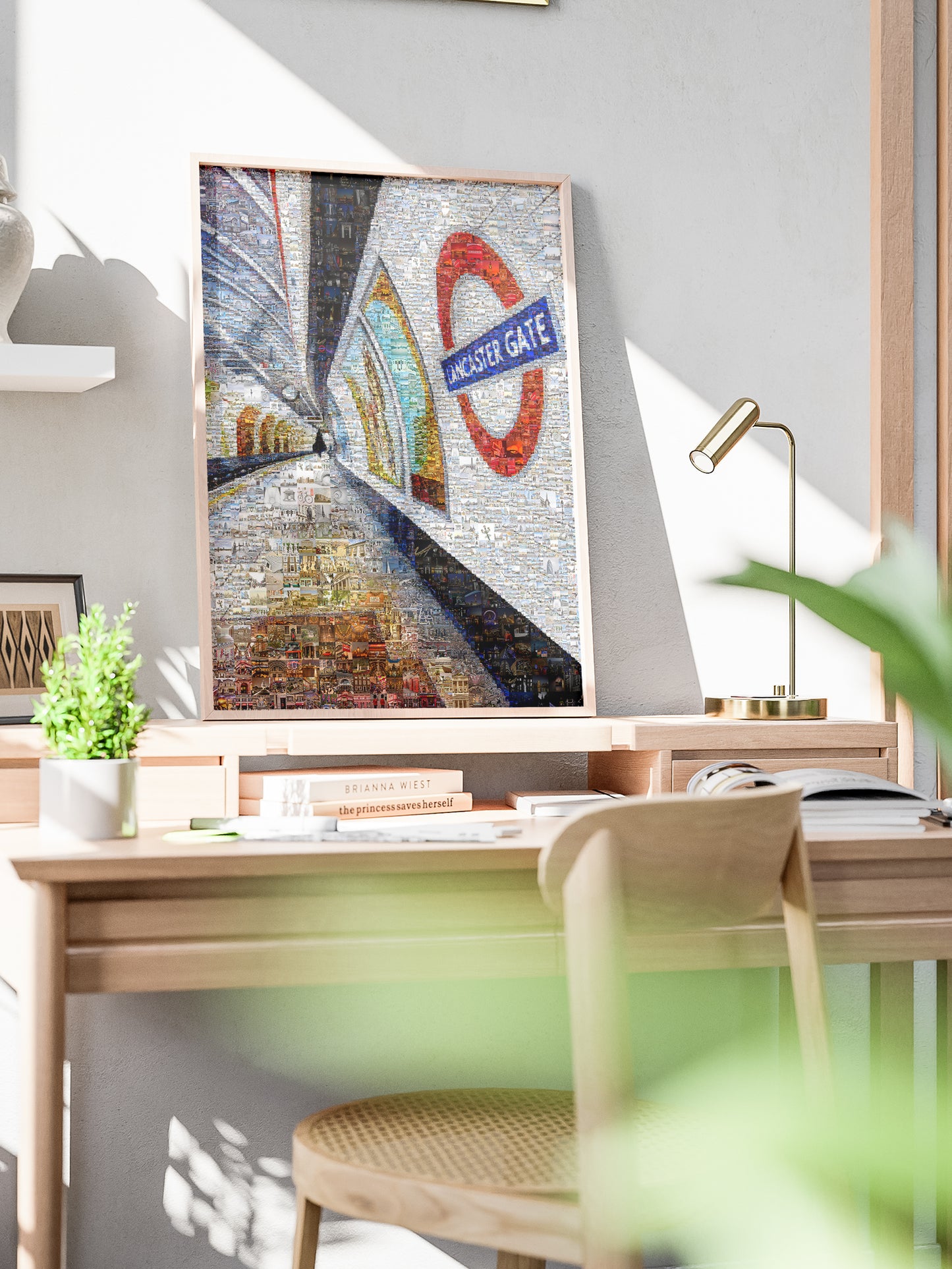 Stunning London Mosaic Art - Lancaster Gate Underground Station Artwork AtelierMosaics