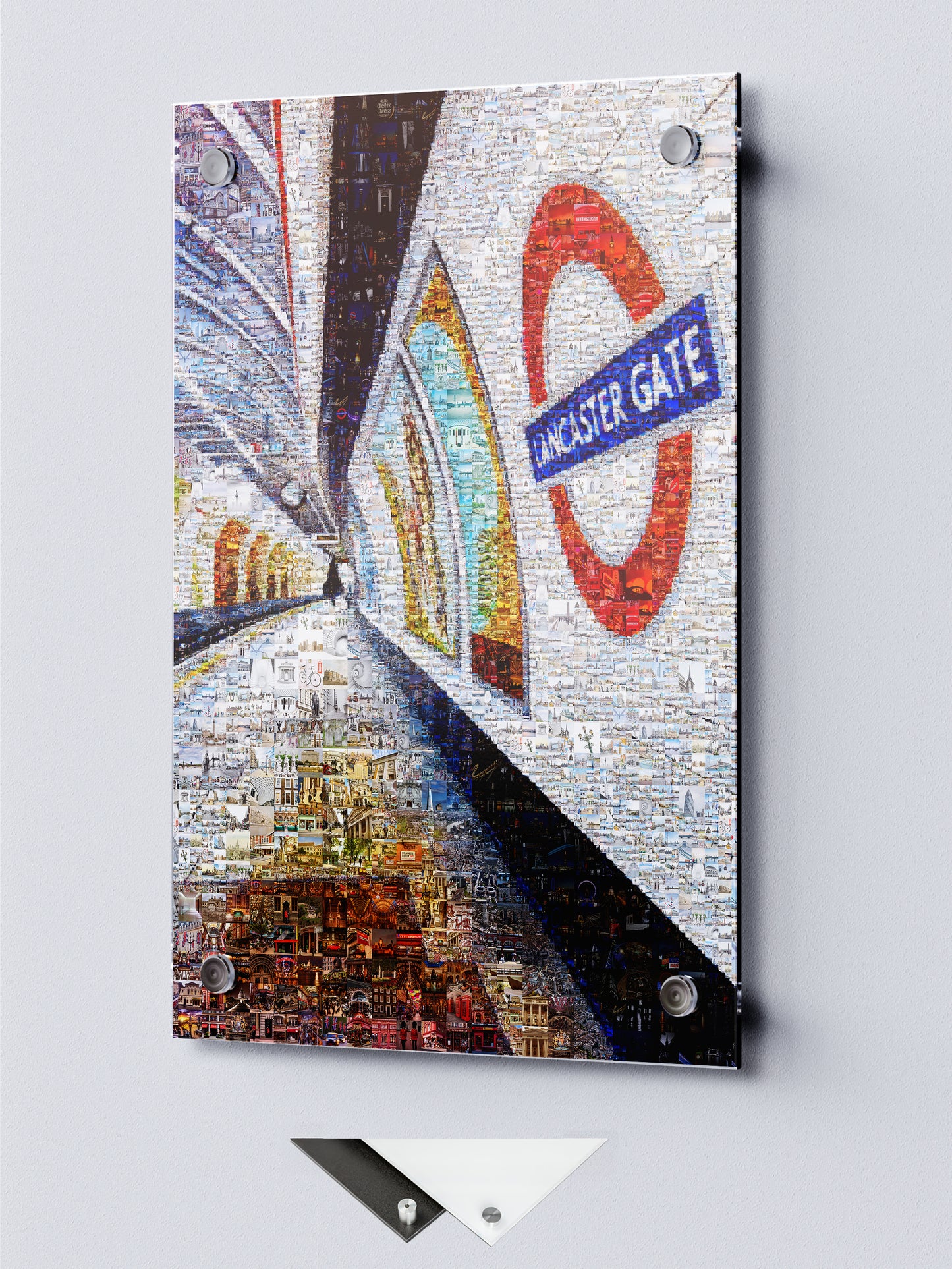 Stunning London Mosaic Art - Lancaster Gate Underground Station Artwork AtelierMosaics