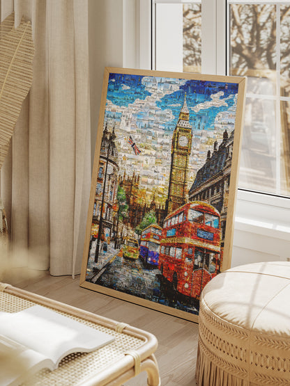 Stunning London Mosaic Art: Iconic Landmarks and Vibrant City Life AtelierMosaics