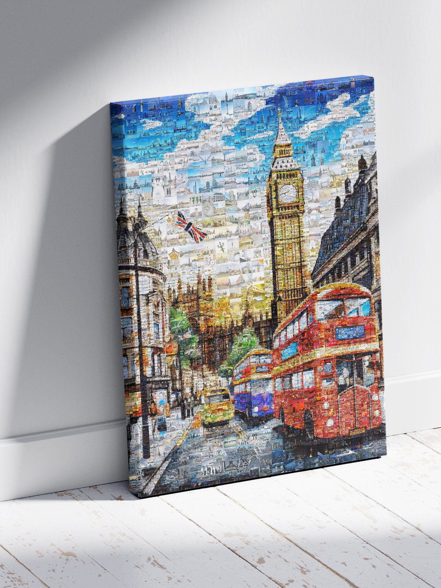 Stunning London Mosaic Art: Iconic Landmarks and Vibrant City Life AtelierMosaics