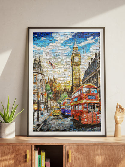 Stunning London Mosaic Art: Iconic Landmarks and Vibrant City Life AtelierMosaics