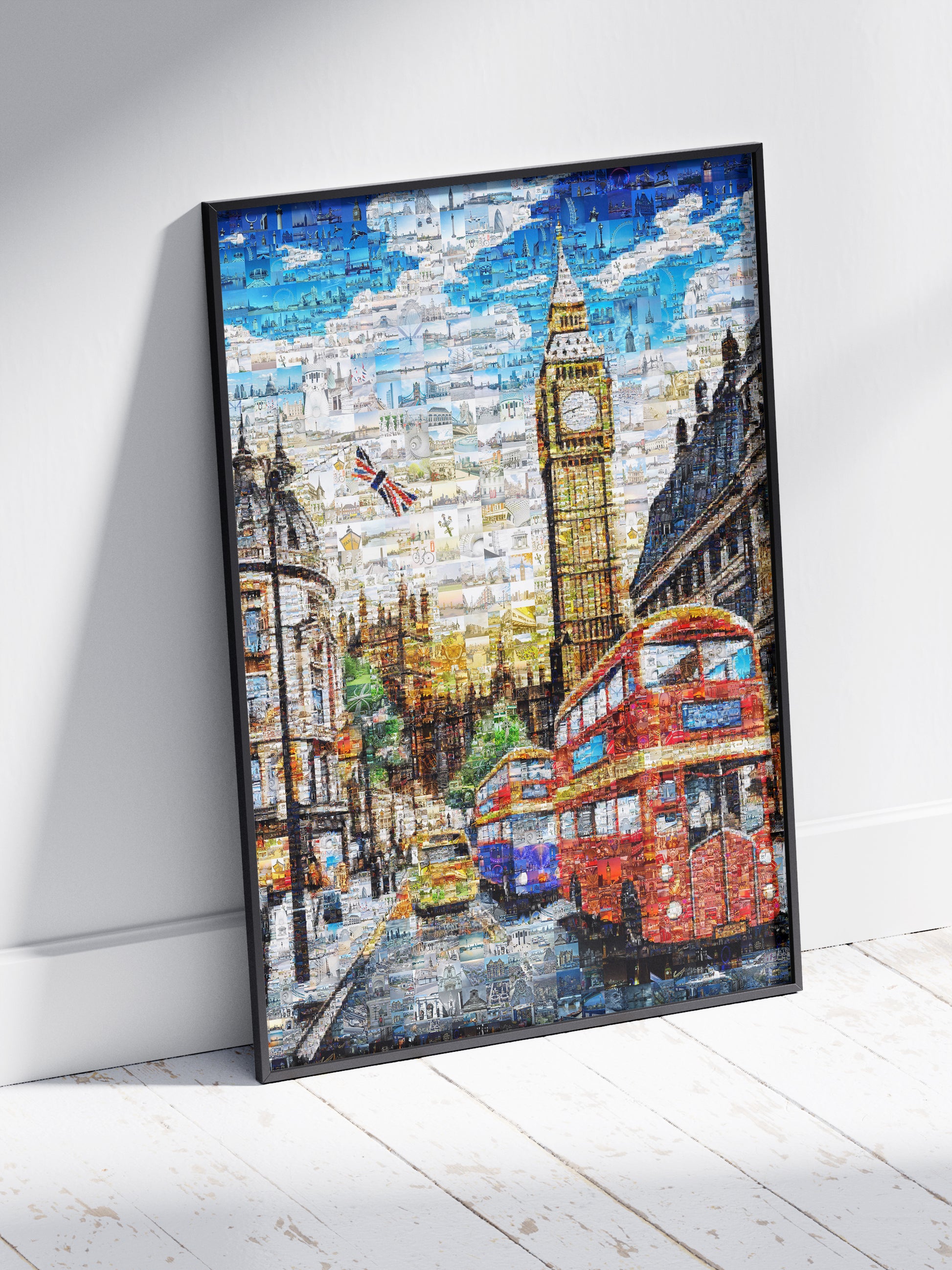 Stunning London Mosaic Art: Iconic Landmarks and Vibrant City Life AtelierMosaics
