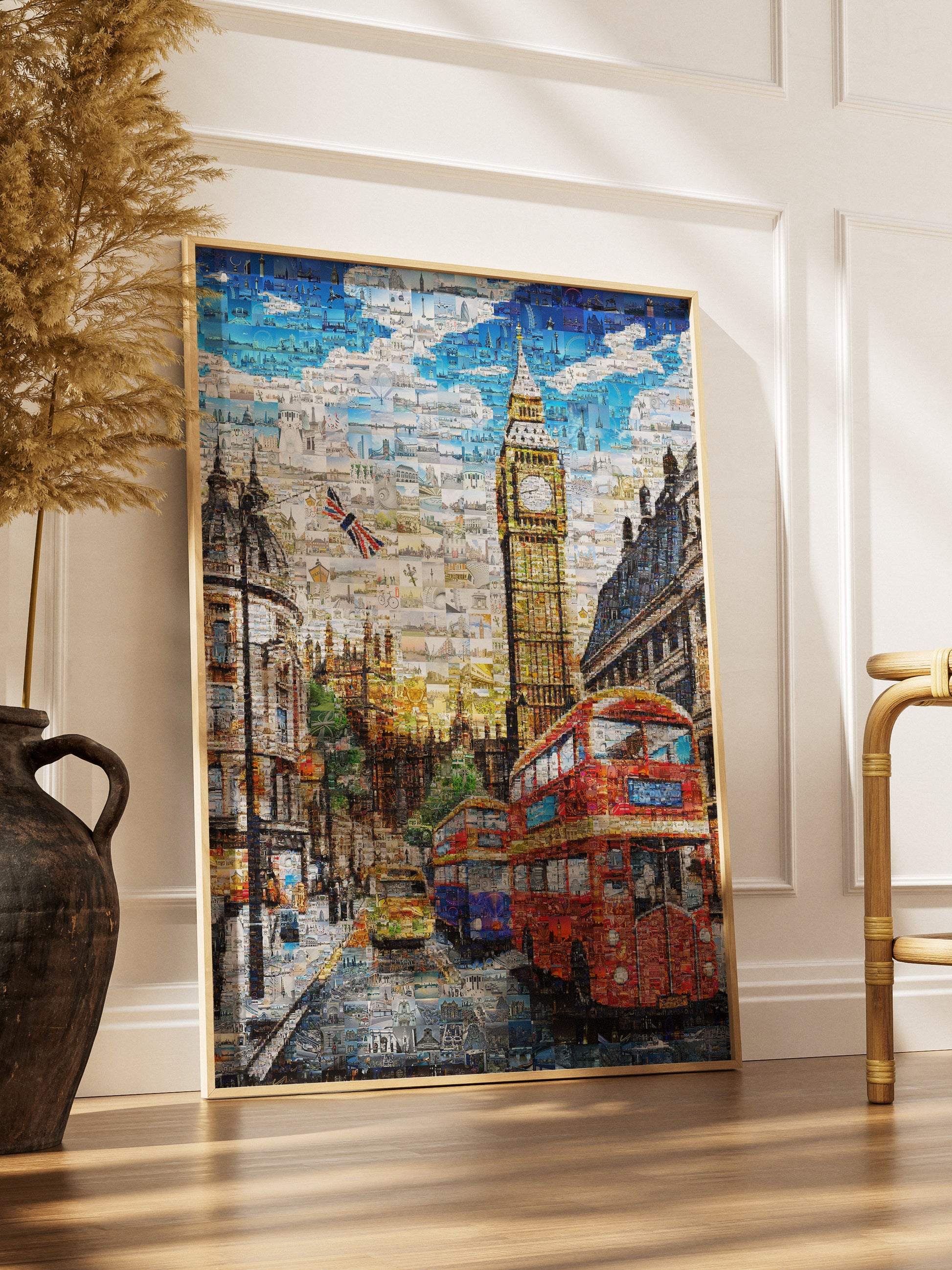 Stunning London Mosaic Art: Iconic Landmarks and Vibrant City Life AtelierMosaics