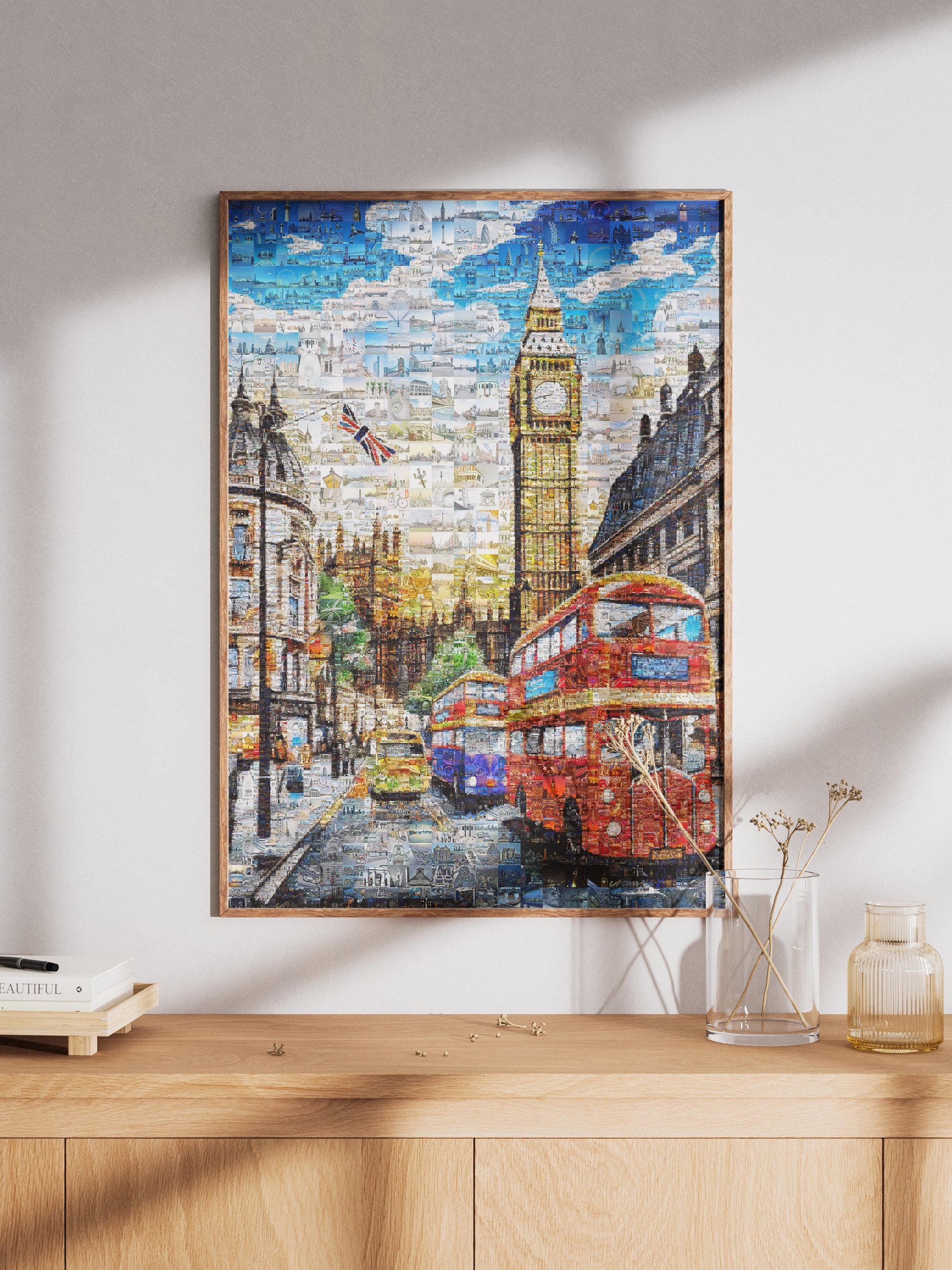 Stunning London Mosaic Art: Iconic Landmarks and Vibrant City Life AtelierMosaics
