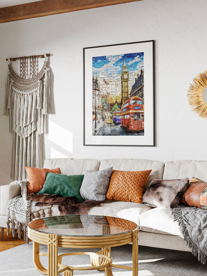 Stunning London Mosaic Art: Iconic Landmarks and Vibrant City Life AtelierMosaics