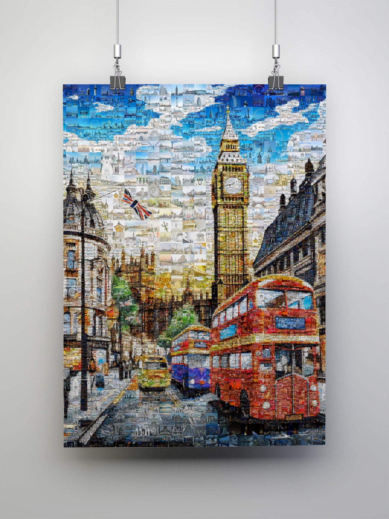 Stunning London Mosaic Art: Iconic Landmarks and Vibrant City Life AtelierMosaics