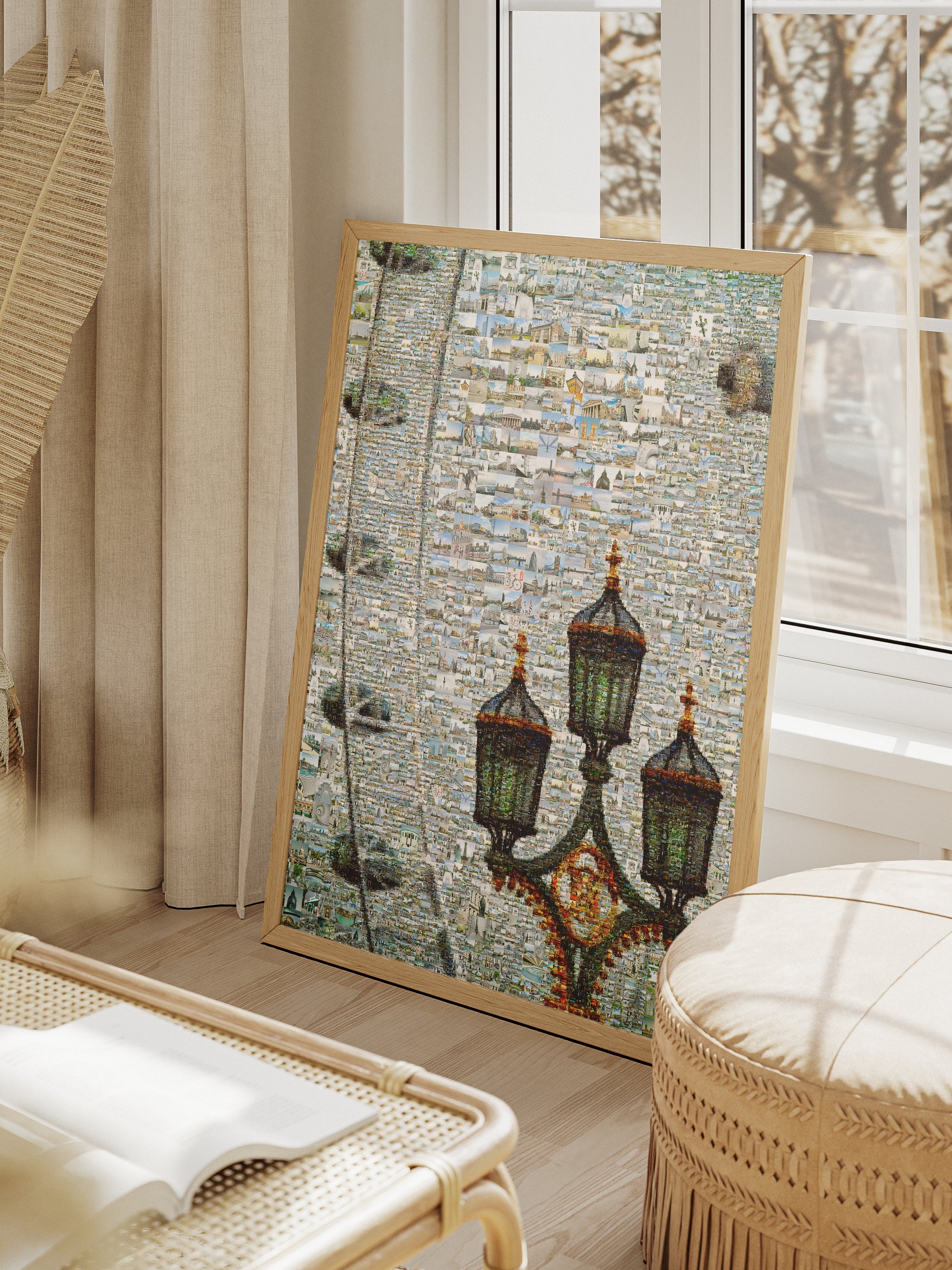 Stunning London Mosaic Art Print - Iconic Landmarks & Heritage AtelierMosaics