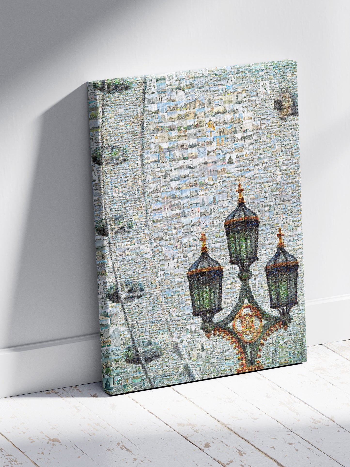 Stunning London Mosaic Art Print - Iconic Landmarks & Heritage AtelierMosaics