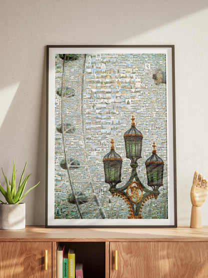 Stunning London Mosaic Art Print - Iconic Landmarks & Heritage AtelierMosaics