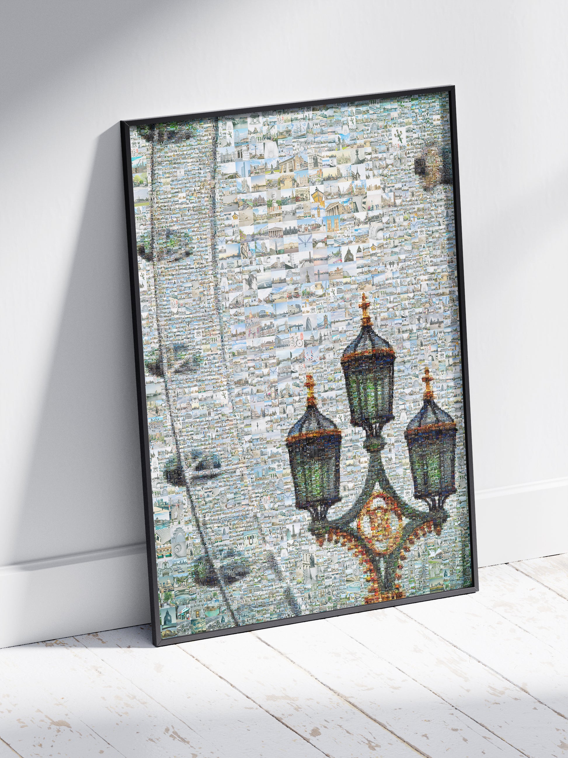 Stunning London Mosaic Art Print - Iconic Landmarks & Heritage AtelierMosaics