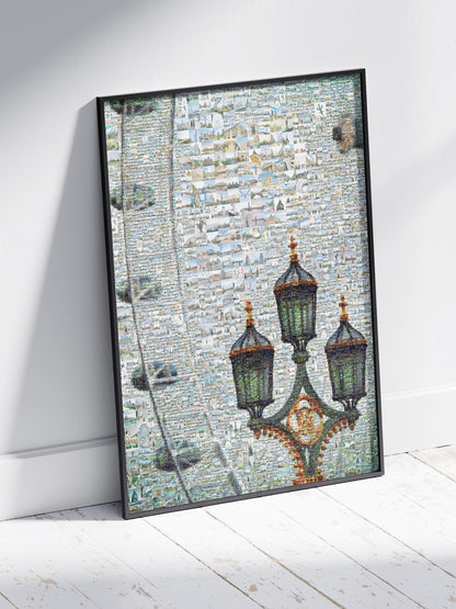 Stunning London Mosaic Art Print - Iconic Landmarks & Heritage AtelierMosaics