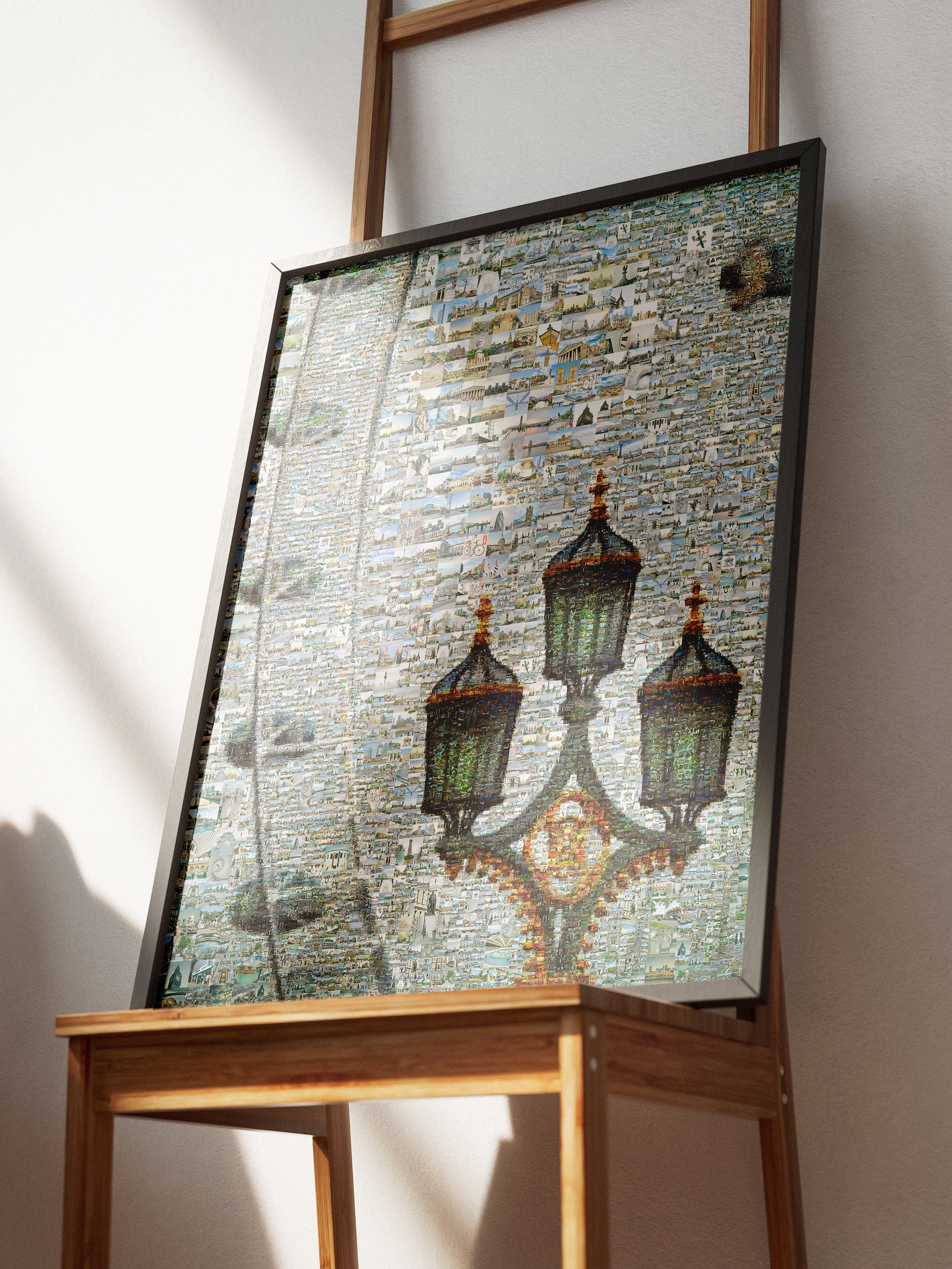 Stunning London Mosaic Art Print - Iconic Landmarks & Heritage AtelierMosaics