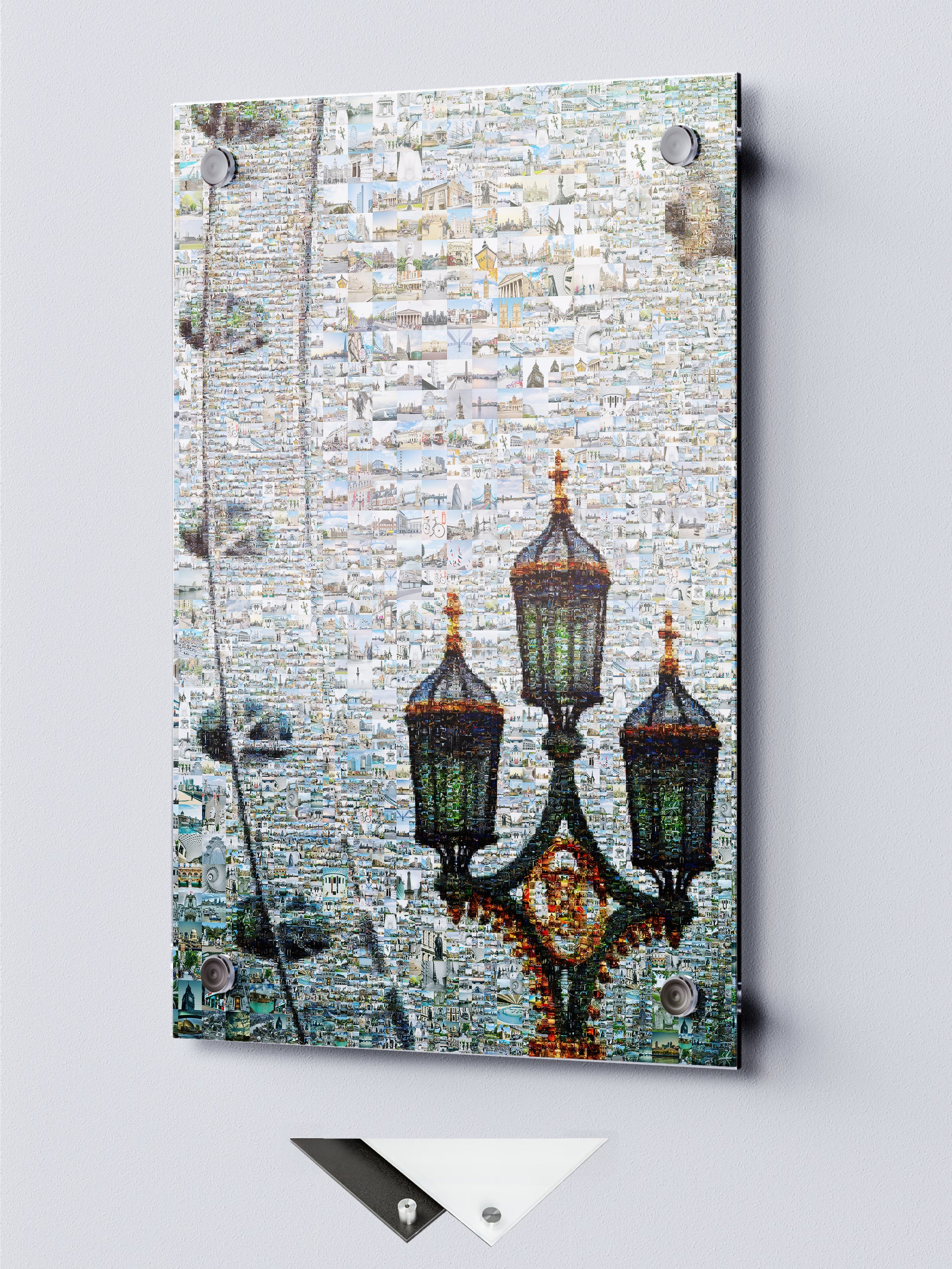 Stunning London Mosaic Art Print - Iconic Landmarks & Heritage AtelierMosaics
