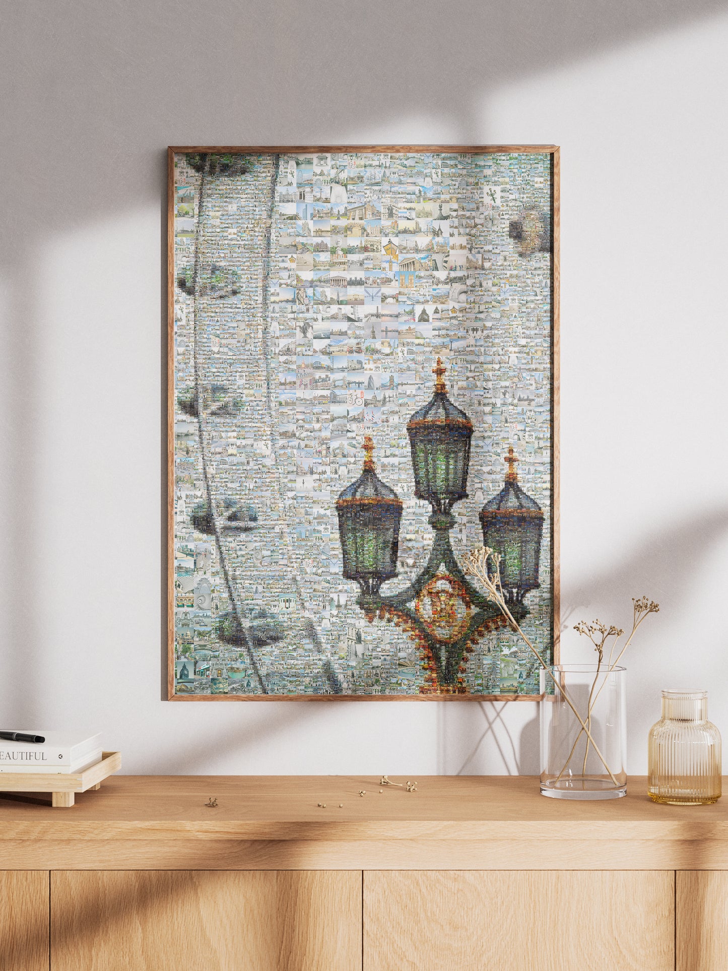 Stunning London Mosaic Art Print - Iconic Landmarks & Heritage AtelierMosaics