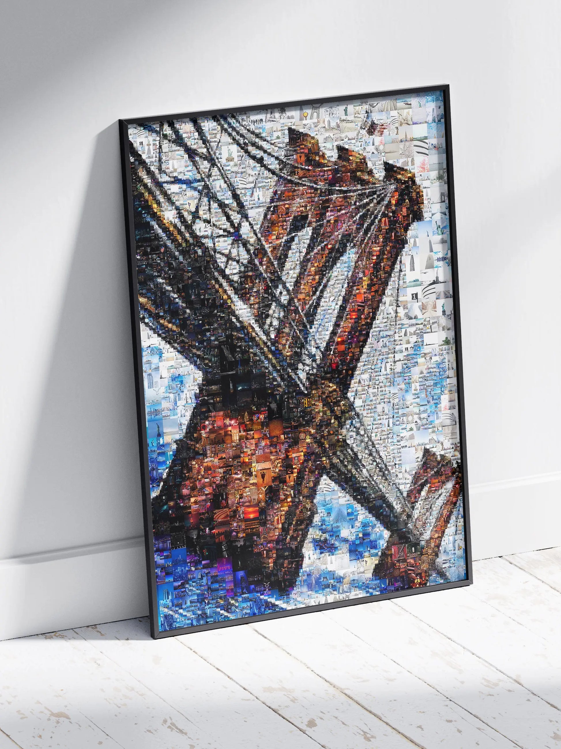 Stunning Mosaic Artwork of Iconic Bridge - Unique Wall Art for Home or Office Decor AtelierMosaics