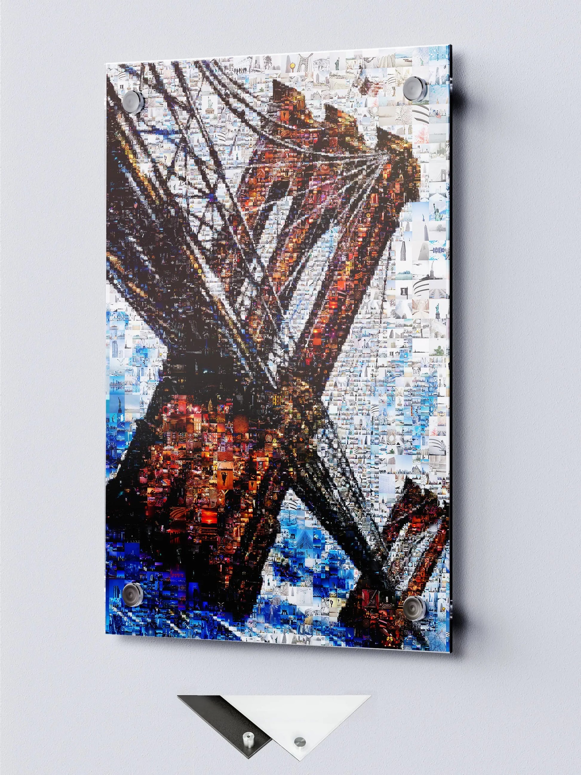 Stunning Mosaic Artwork of Iconic Bridge - Unique Wall Art for Home or Office Decor AtelierMosaics