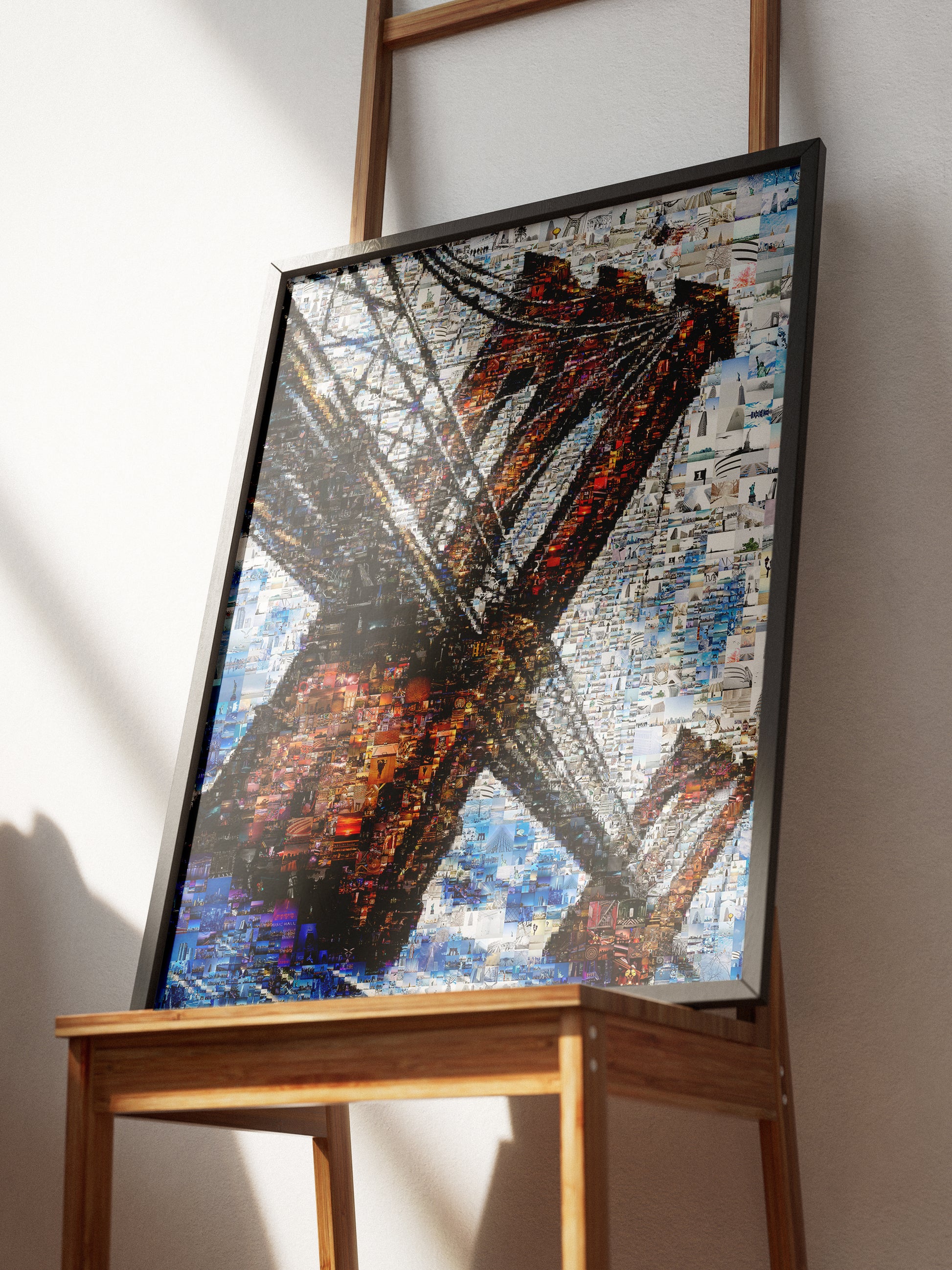 Stunning Mosaic Artwork of Iconic Bridge - Unique Wall Art for Home or Office Decor AtelierMosaics
