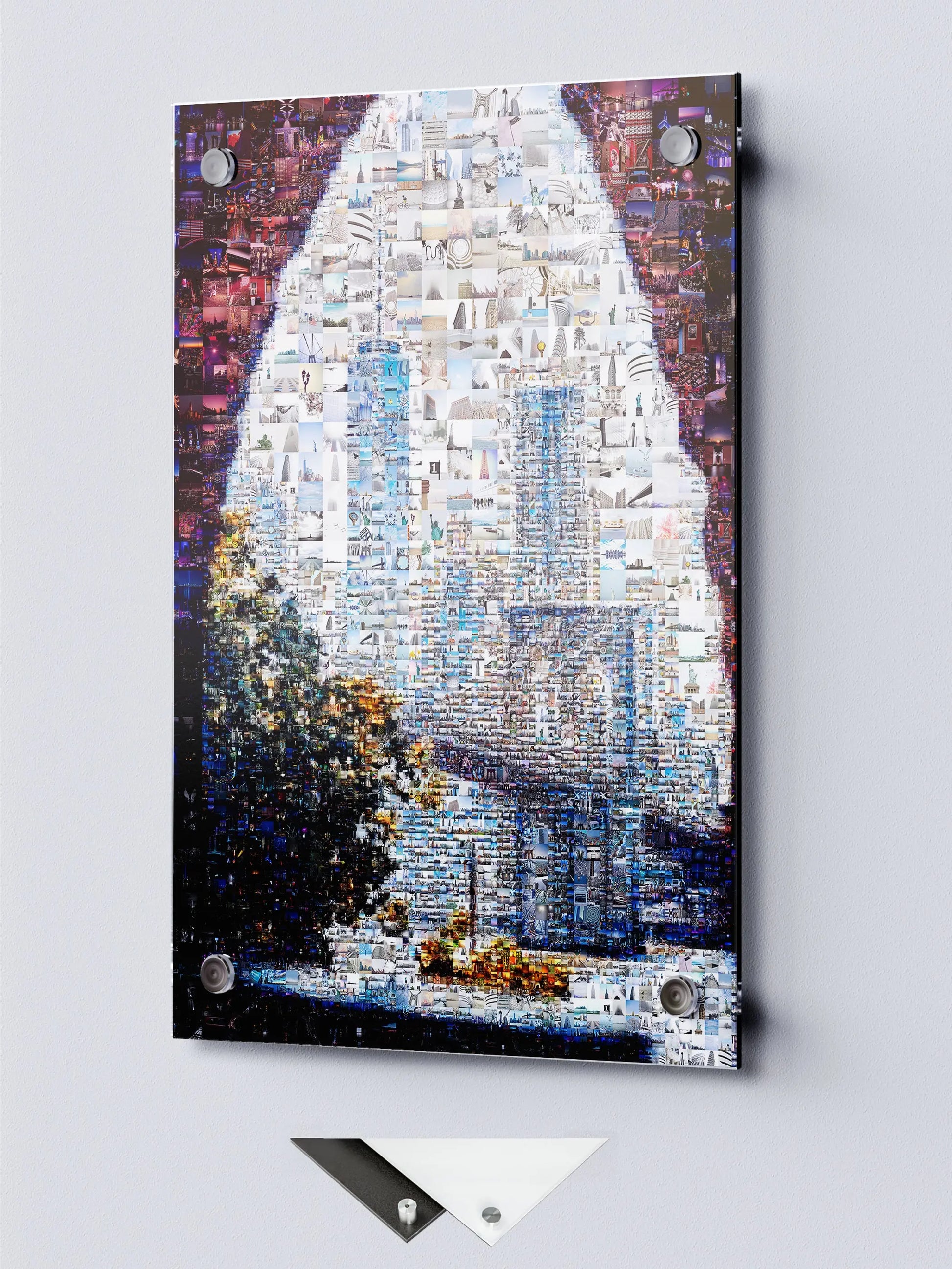 Stunning Cityscape Mosaic Artwork - Unique Wall Art for Home & Office Decor AtelierMosaics