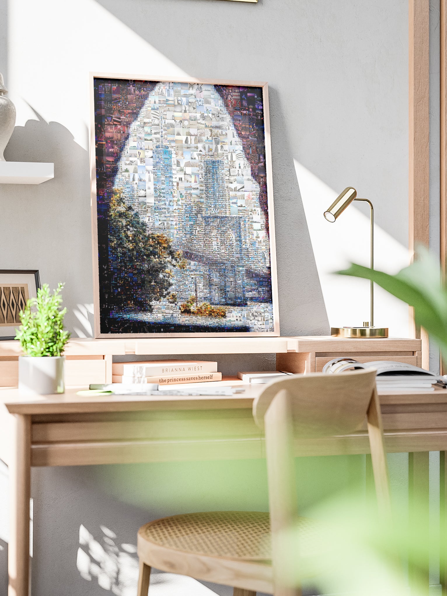 Stunning Cityscape Mosaic Artwork - Unique Wall Art for Home & Office Decor AtelierMosaics