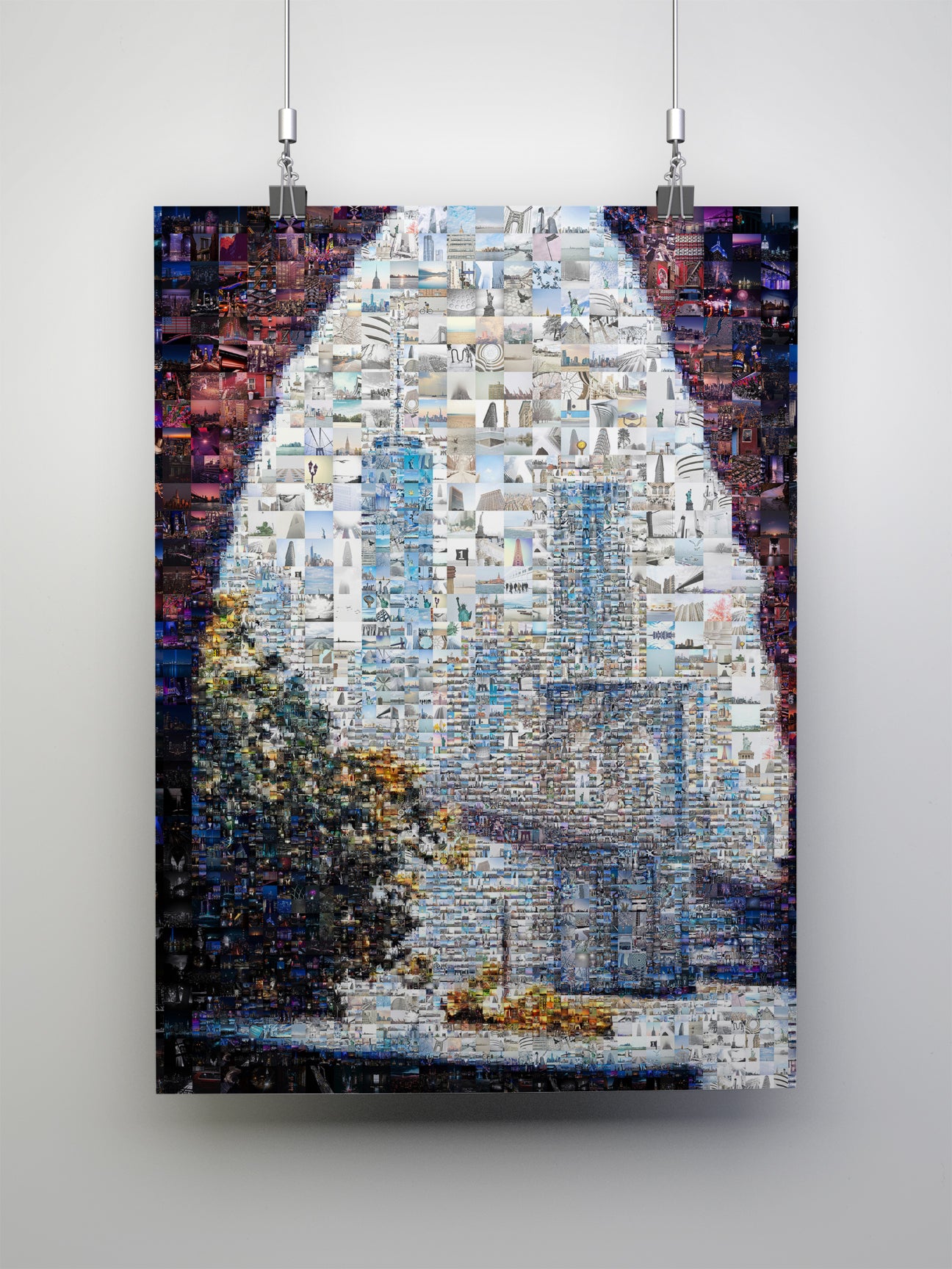 Stunning Cityscape Mosaic Artwork - Unique Wall Art for Home & Office Decor AtelierMosaics