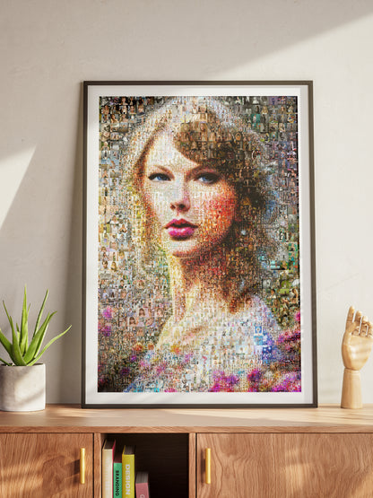 Stunning Taylor Swift Mosaic Artwork - Perfect for Fans and Collectors AtelierMosaics