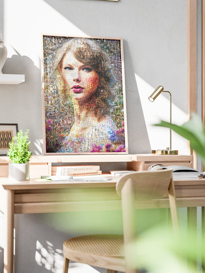 Stunning Taylor Swift Mosaic Artwork - Perfect for Fans and Collectors AtelierMosaics