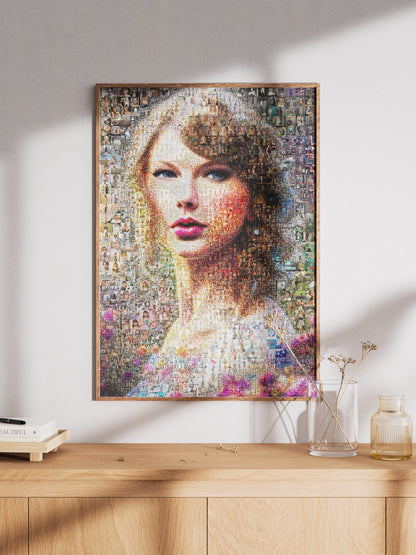 Stunning Taylor Swift Mosaic Artwork - Perfect for Fans and Collectors AtelierMosaics