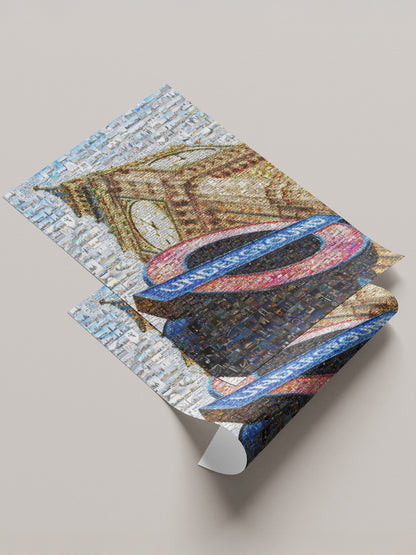 Stunning London Mosaic Artwork Featuring Iconic Landmarks - Perfect Wall Decor AtelierMosaics