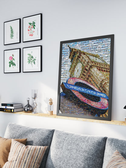 Stunning London Mosaic Artwork Featuring Iconic Landmarks - Perfect Wall Decor AtelierMosaics