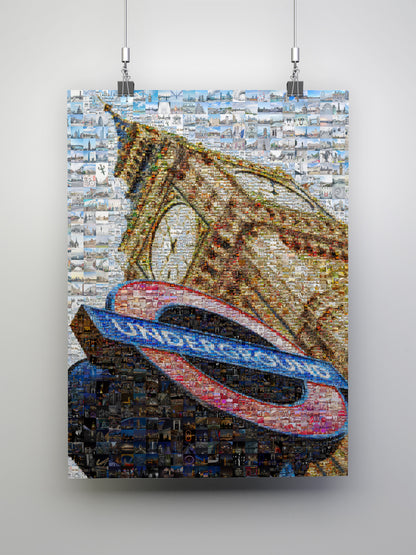 Stunning London Mosaic Artwork Featuring Iconic Landmarks - Perfect Wall Decor AtelierMosaics