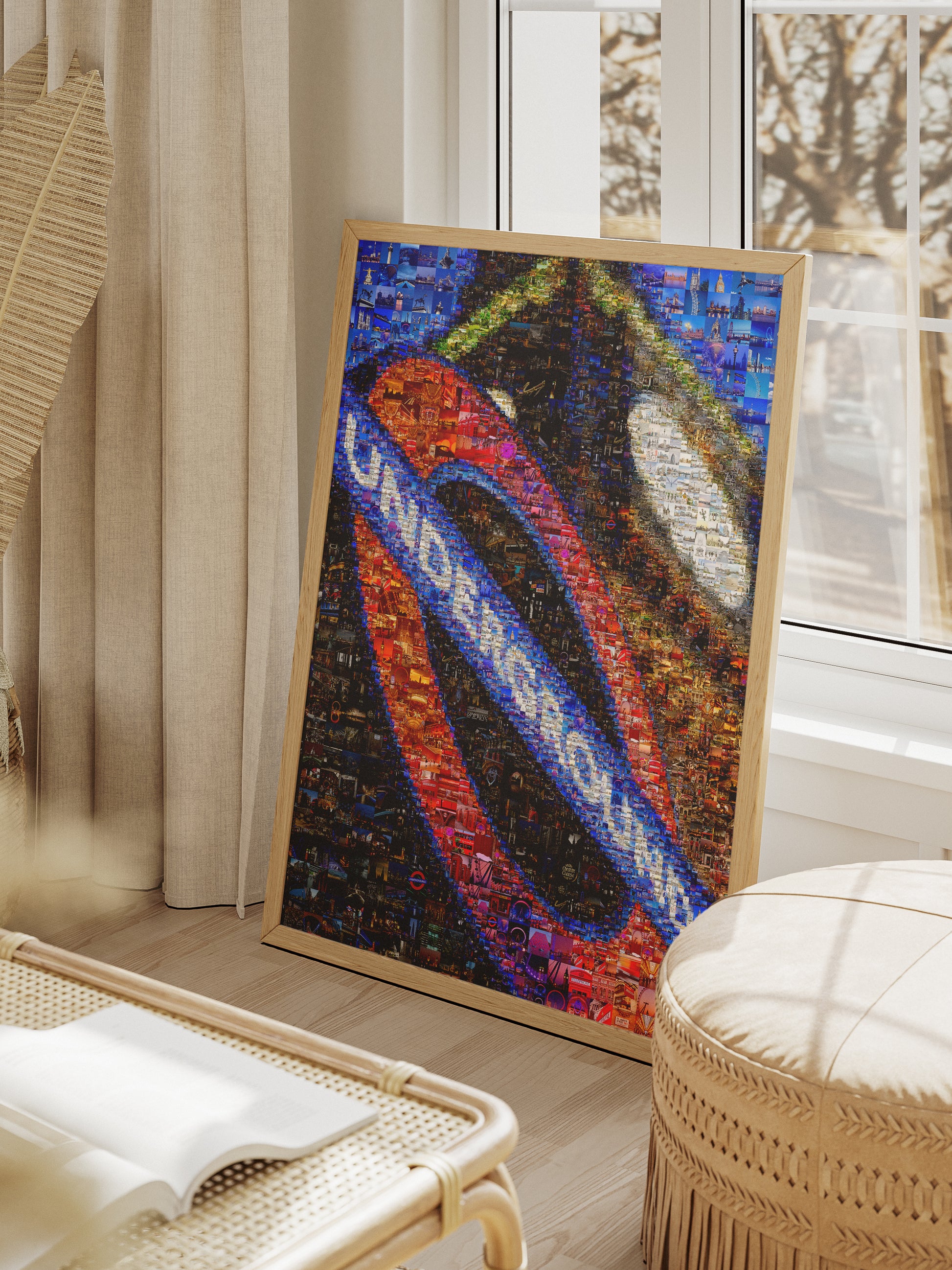 Stunning London Mosaic Artwork - Iconic Underground Design for Home Décor AtelierMosaics