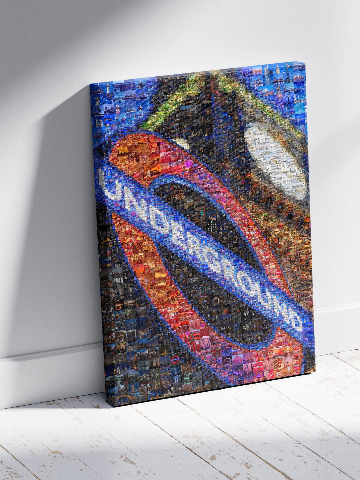 Stunning London Mosaic Artwork - Iconic Underground Design for Home Décor AtelierMosaics