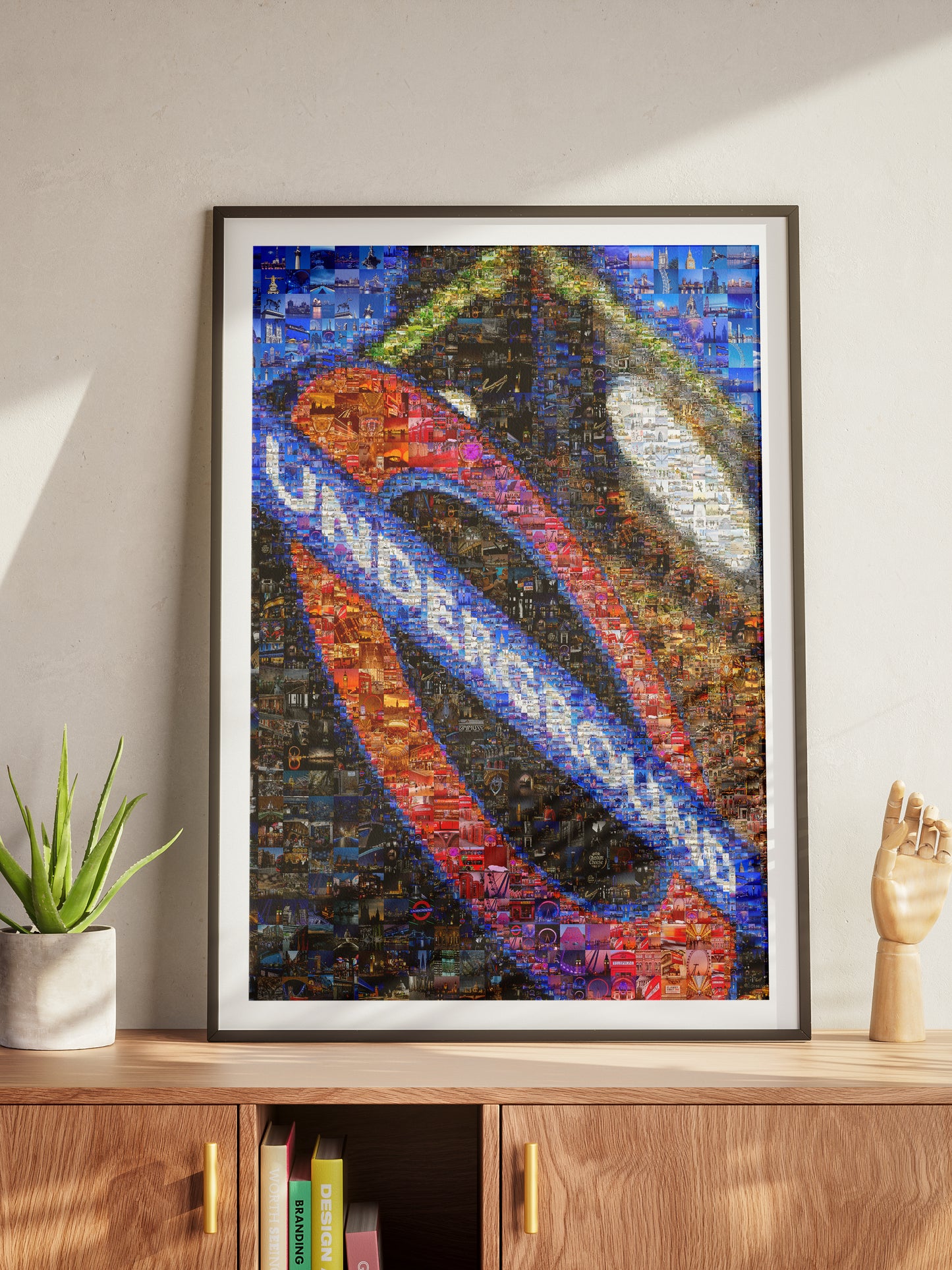 Stunning London Mosaic Artwork - Iconic Underground Design for Home Décor AtelierMosaics