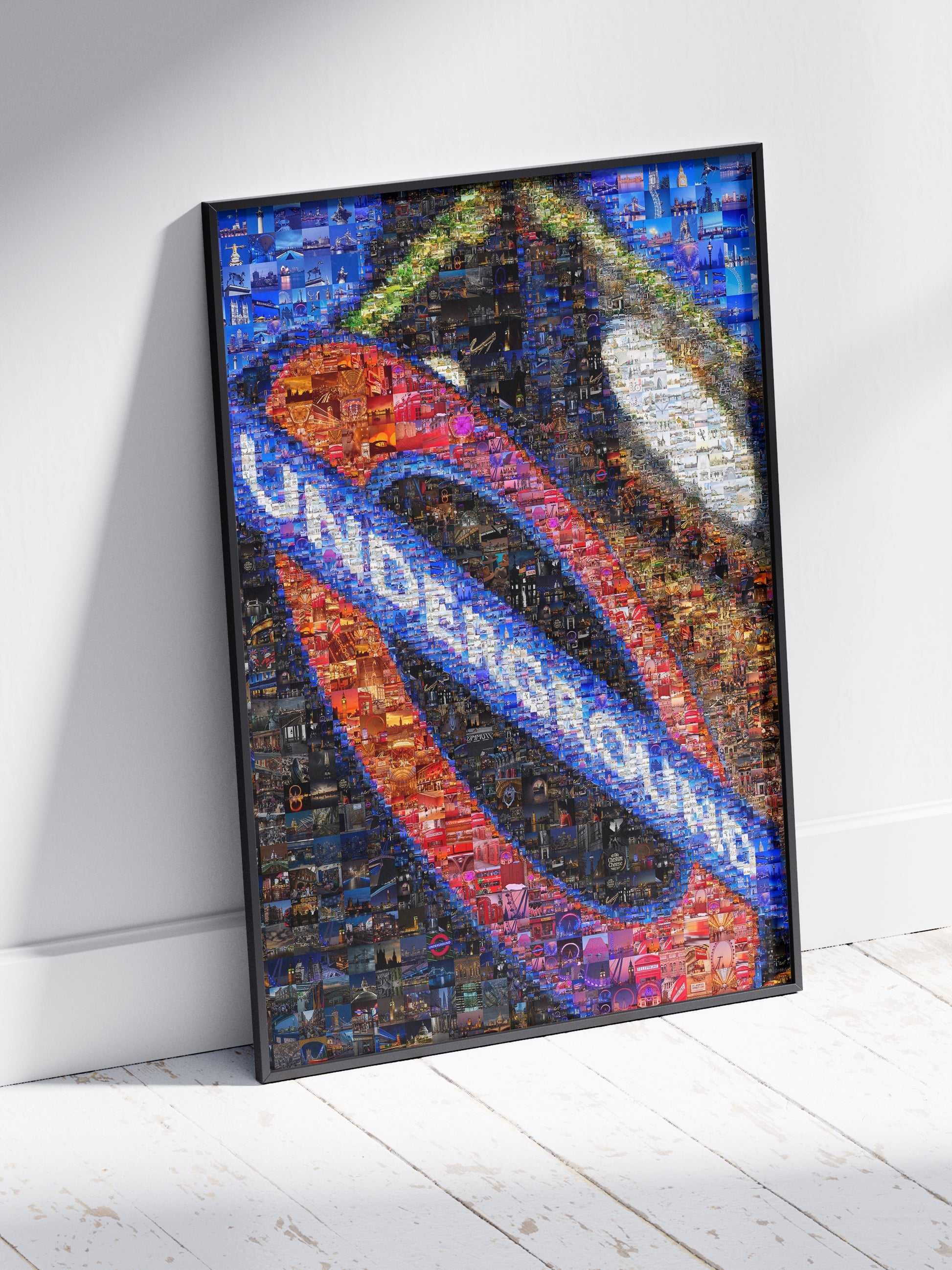 Stunning London Mosaic Artwork - Iconic Underground Design for Home Décor AtelierMosaics