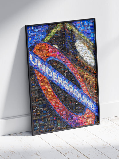 Stunning London Mosaic Artwork - Iconic Underground Design for Home Décor AtelierMosaics