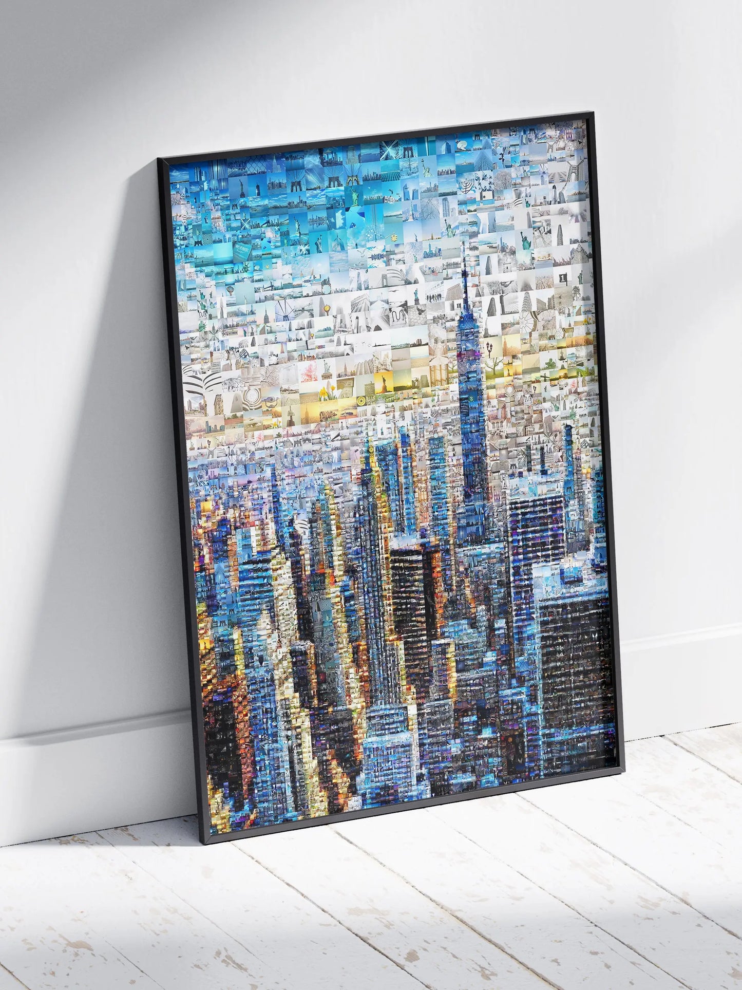 Stunning Cityscape Mosaic Art - Unique Urban Wall Décor for Home & Office AtelierMosaics