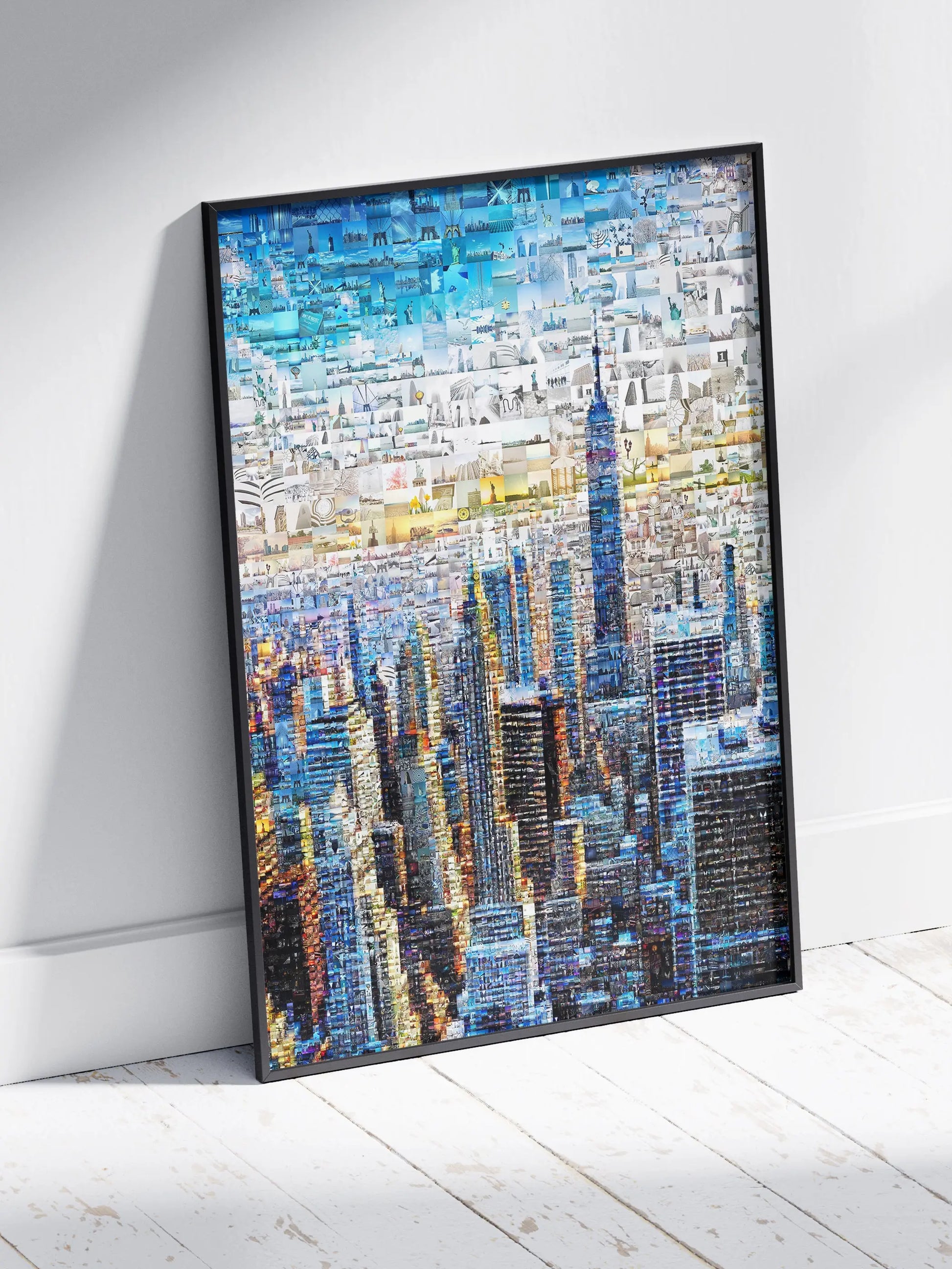 Stunning Cityscape Mosaic Art - Unique Urban Wall Décor for Home & Office AtelierMosaics
