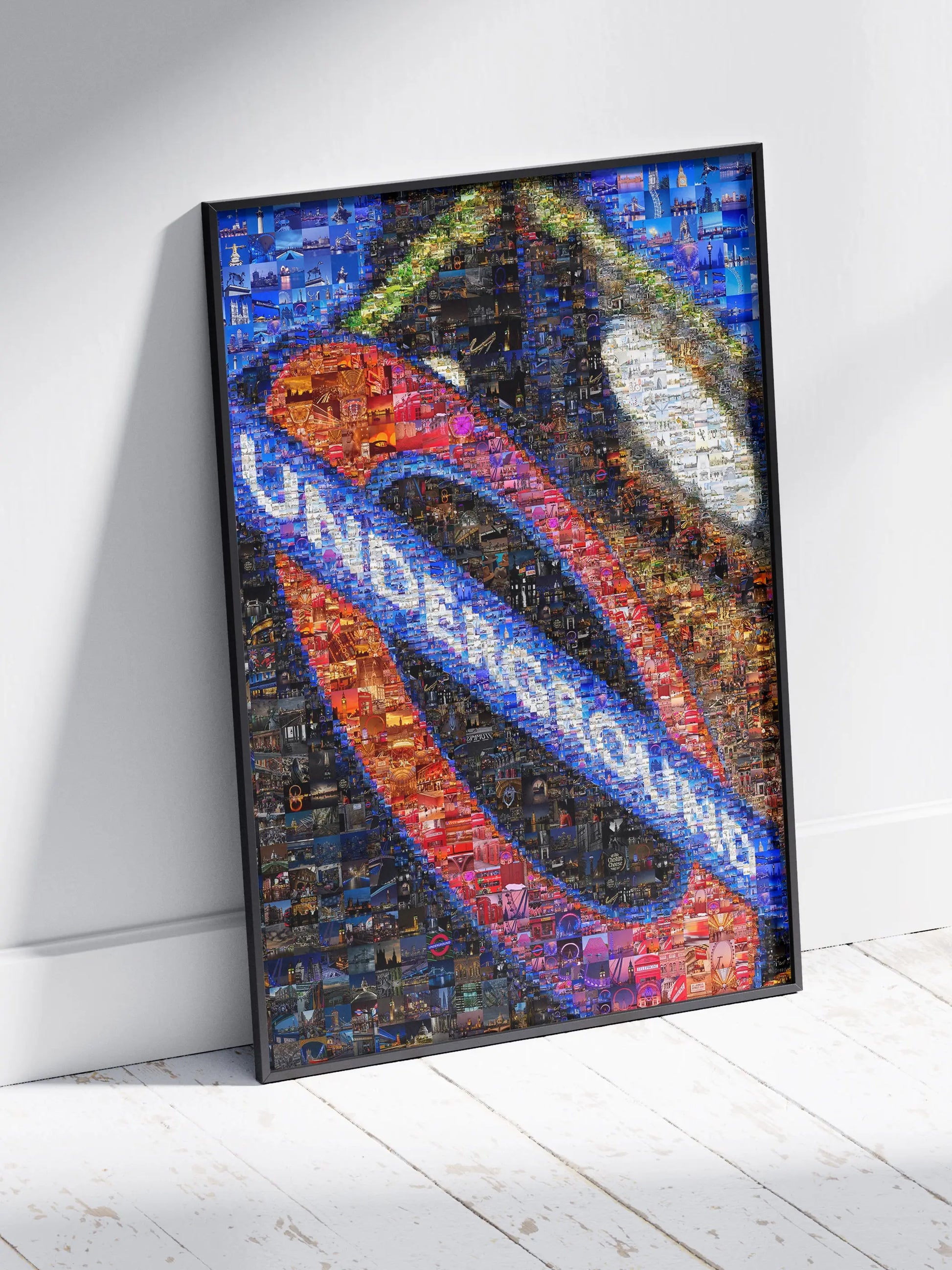 Stunning London Mosaic Artwork - Iconic Underground Design for Home Décor AtelierMosaics